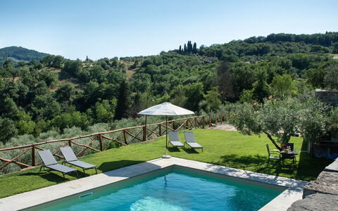 Casa San Piero: Water, Plant, Property, Sky, Swimming Pool, Azure, Tree, Outdoor Furniture, Chair, Body Of Water
