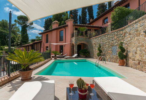 Villa Vico: Plant, Water, Property, Building, Swimming Pool, Azure, Tree, Window, Interior Design, Architecture