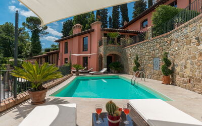 Villa Vico: Plant, Water, Property, Building, Swimming Pool, Azure, Tree, Window, Interior Design, Architecture