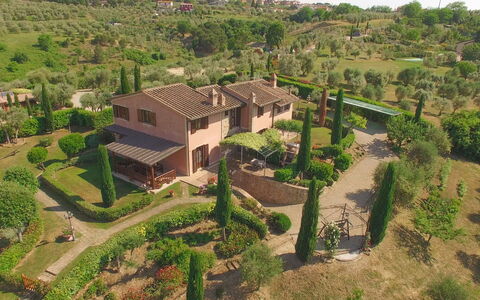 Villa i Colli: Plant, Property, Building, Tree, Botany, Natural Landscape, Land Lot, Architecture, Residential Area, House