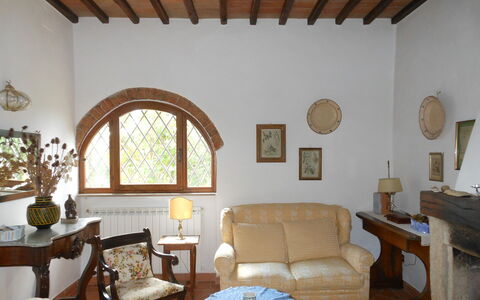 Casa Banditello: Table, Furniture, Property, Building, Wood, Picture Frame, Plant, Window, Interior Design, Couch