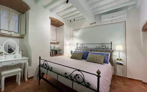 Casa Del Borgo: Furniture, Building, Property, Window, Comfort, Table, Wood, Bed Frame, Interior Design, Lighting