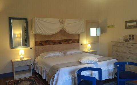 Villa Fulvia: Furniture, Property, Comfort, Bed Frame, Cabinetry, Building, Interior Design, Textile, Wood, Bed