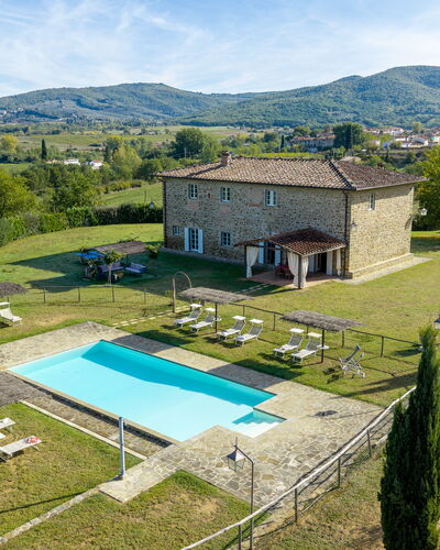Villa Leopolda Selvarella: Swimming Pool, Estate, Farmhouse, Garden, Lawn, Backyard, Cottage, Yard, Hacienda, Landscaping