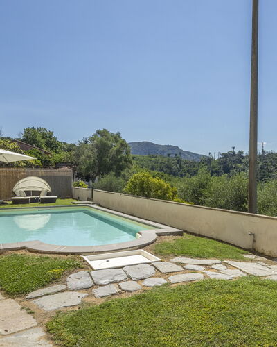 Massarosa Front Lake, The Gargoyles: Swimming Pool, Garden, Landscaping, Shade, Flagstone, Backyard, Eco Hotel, Resort, Tile, Water Feature
