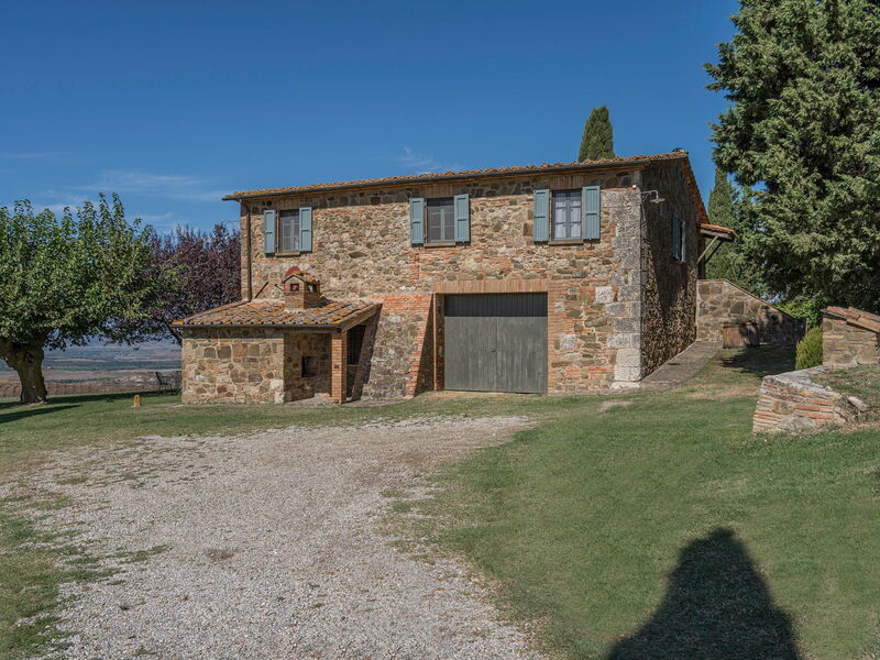 Orcia Panoramic View With Pool