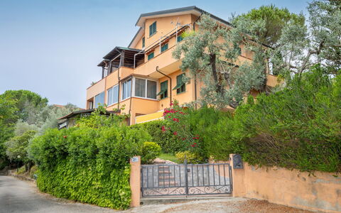 Montescudaio 300: Furniture, Kitchen & Dining Room Table, Chair, Floor, Sea, Balcony, Ocean, Resort, Eco Hotel, Dining Room