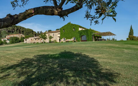 Villa Bagnoli: Sky, Plant, Property, Tree, Natural Landscape, Leaf, Building, Land Lot, Grass, Vegetation