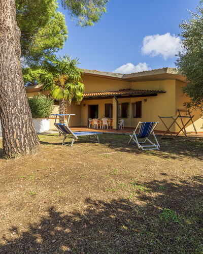 Argentario Giannella Apartment- Orbetello, Toscana: Plant, Building, Property, Sky, Window, Tree, Shade, Land Lot, House, Cloud