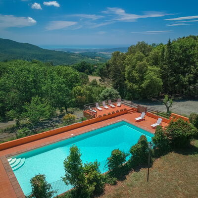 Tenuta De Paoli - Chianni, Pool, Wifi, Privacy, To: Water, Cloud, Plant, Sky, Swimming Pool, Nature, Azure, Natural Landscape, Tree, Leisure