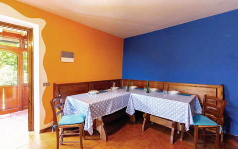 Casa Iris - Versilia, Holiday Home with Pool: Furniture, Table, Property, Window, Chair, Wood, Interior Design, Floor, Hardwood, Flooring