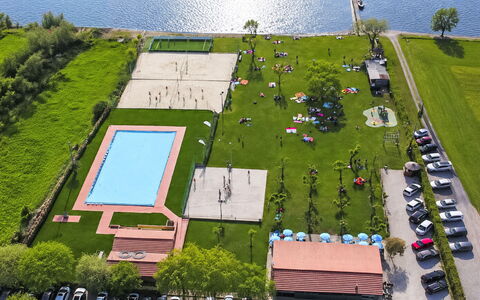 La Spiaggia: Swimming Pool, Recreation, Resort, Leisure, Park, Resort Town, Bird'S-Eye View, Vacation, Aerial Photography