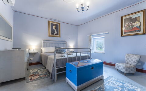 Country House Casalguidi 191 Private Pool: Picture Frame, Building, Property, Furniture, Cabinetry, Interior Design, Lighting, Table, Floor, Architecture