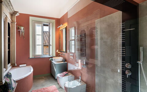 Sunset Sea View, Baratti, Populonia, Wifi, Ac: Property, Sink, Plumbing Fixture, Bathroom, Interior Design, Wood, Building, Floor, Window