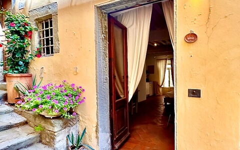 Vicolo Della Scala Rooms: Plant, Property, Building, Window, Flower, Azure, Flowerpot, Door, Wood