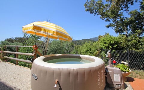 La Casetta: Plant, Sky, Tree, Shade, Automotive Tire, Biome, Leisure, Flowerpot, Landscape, Gas