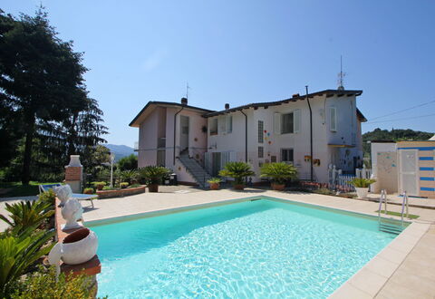 Casa Luigi: Water, Plant, Sky, Property, Building, Swimming Pool, Azure, Grass, Tree, Leisure