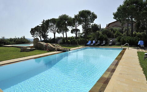 Maremma Retreat: Water, Sky, Plant, Property, Swimming Pool, Nature, Azure, Rectangle, Tree