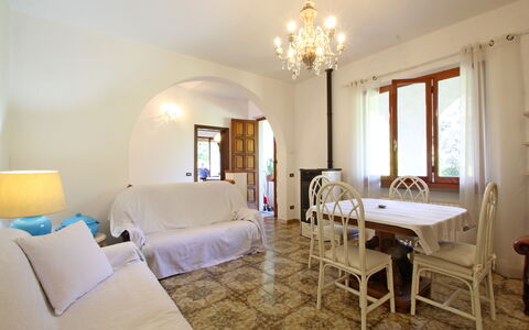Casa Il Prato: Furniture, Property, Window, Wood, Table, Chair, Interior Design, Floor, Flooring