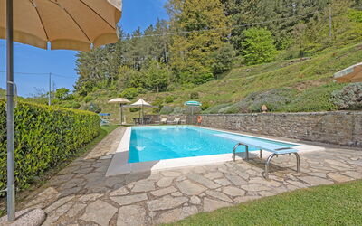 La Montana: Water, Plant, Swimming Pool, Azure, Shade, Tree, Outdoor Furniture, Building, Rectangle, Umbrella
