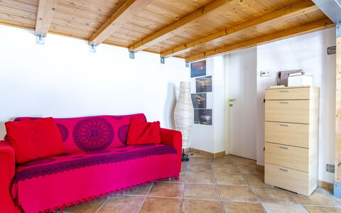 Florentine Careggi Loft: Furniture, Property, Cabinetry, Wood, Comfort, Interior Design, Flooring, Architecture, Floor, Door