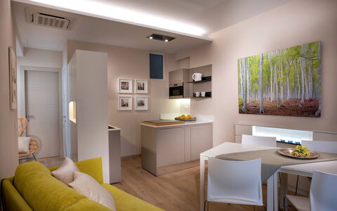 Tosca With Beach & Breakfast Included: Furniture, Property, Table, Picture Frame, Comfort, Interior Design, Living Room, Floor, Wood, Flooring