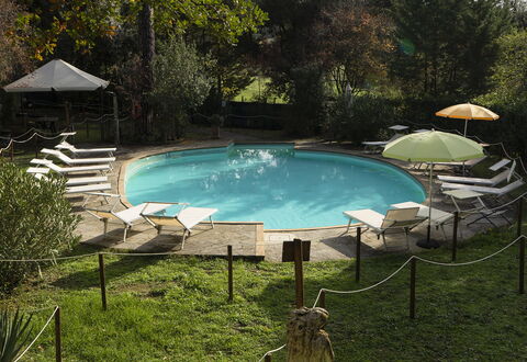 Borgo Dolciano: Water, Plant, Swimming Pool, Shade, Outdoor Furniture, Natural Landscape, Grass, Tree, Chair, Leisure