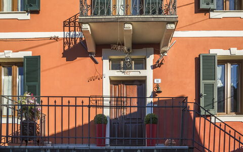 Orazio Liberty House,Lunigiana, Nature: Building, Window, Daytime, Property, Plant, Azure, Wood, Infrastructure, Orange, Door