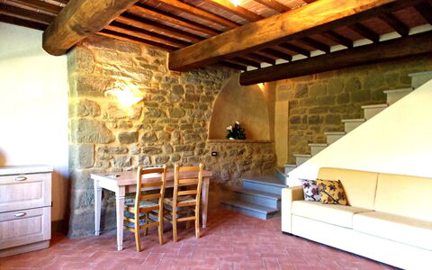 Residence Marino: Property, Room, Building, Interior Design, Ceiling, House, Beam, Furniture, Floor, Attic