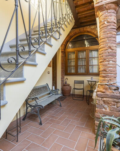Lounge Flat Camaiore, Wifi, Versilia Coast: Property, Furniture, Window, Building, Wood, Interior Design, Chair, Stairs, Floor, Couch