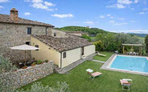 La Palazzina, Ville Di Corsano, Home And Pool: Swimming Pool, Estate, Cottage, Farmhouse, Resort, Villa, Hacienda, Outdoor Furniture, Backyard, Eco Hotel