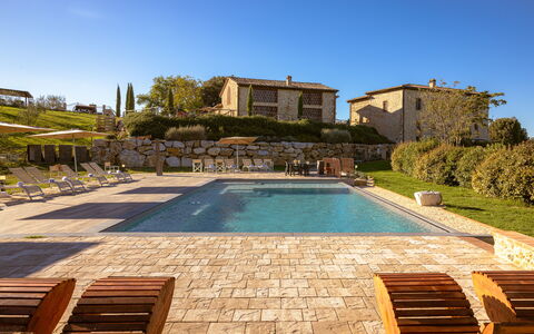 La Capanna, Borgo Campassini, Monteriggioni: Home, Swimming Pool, Estate, Farmhouse, Villa, Outdoor Furniture, Resort, Cottage, Garden, Landscaping