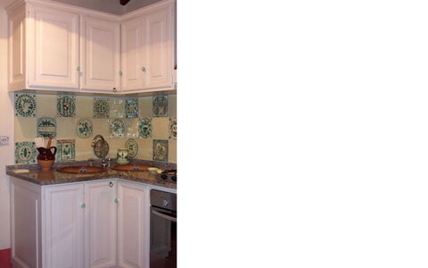 Borgo di Fighine: Interior Design, Flooring, Kitchen, Cabinetry, Floor, Room, Countertop, Major Appliance, Paint, Tile