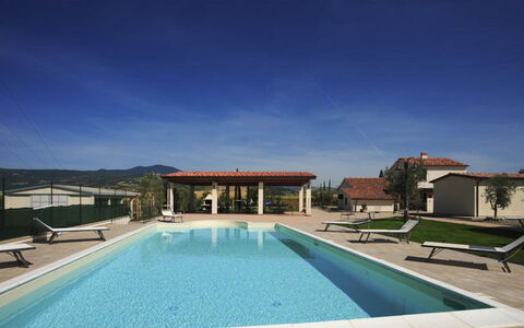 San Giuseppe Villa: Swimming Pool, Residential Area, Resort, House, Composite Material, Eco Hotel, Shade, Outdoor Furniture, Estate, Hacienda