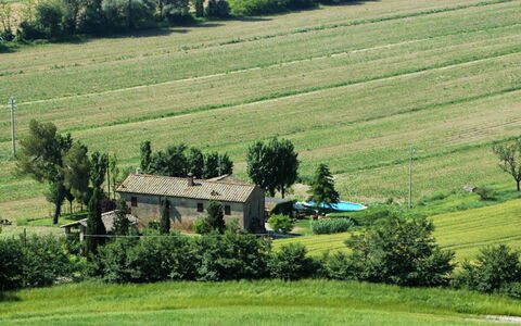 Casalunga: Grass, Grassland, House, Plain, Rural Area, Land Lot, Landscape, Cottage, Human Settlement