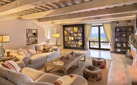 Villa Santa: Furniture, Interior Design, Wall, Couch, Flooring, Living Room, Ceiling, Room, Home, Floor