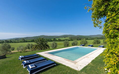 Villa Moscato: Blue, Swimming Pool, Landscaping, Estate, Garden, Lawn, Outdoor Furniture, Hacienda, Villa, Cumulus