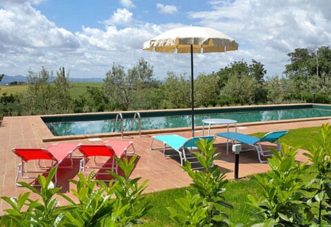 Casale Gioiello: Furniture, Outdoor Furniture, Table, Swimming Pool, Resort, Chair, Outdoor Table, Shade, Sunlounger, Garden