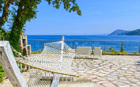 Terrazza Dell'Elba: Blue, Water, Body Of Water, Coastal And Oceanic Landforms, Sea, Coast, Outdoor Furniture, Shore, Ocean, Beach