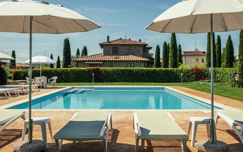 La Pergola: Swimming Pool, Outdoor Furniture, Sunlounger, Resort, Outdoor Table, Umbrella, Eco Hotel, Villa, Chair, Shade