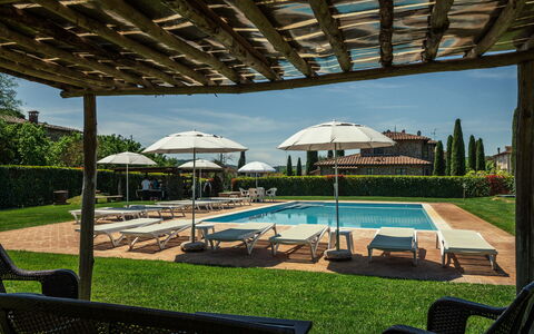 La Limonaia: Swimming Pool, Resort, Outdoor Furniture, Garden, Hacienda, Estate, Lawn, Sunlounger, Villa, Yard
