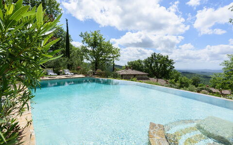 Villa Tregole: Swimming Pool, Water Feature, Eco Hotel, Landscaping, Backyard, Resort Town, Villa, Resort