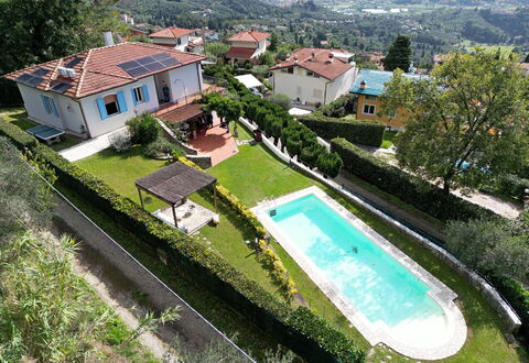 Villa Corsanico: Swimming Pool, Residential Area, House, Roof, Human Settlement, Home, Resort, Estate, Garden, Eco Hotel