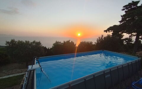Il Tramonto: Blue, Cloud, Sunlight, Evening, Swimming Pool, Dusk, Sunrise, Sunset, Cumulus, Meteorological Phenomenon