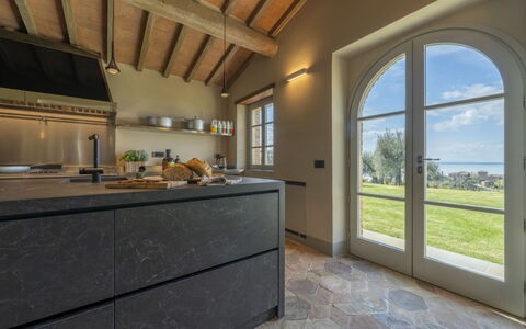 Battisole: Interior Design, Flooring, Countertop, Floor, Kitchen, Furniture, Cabinetry, Home, Lighting, Ceiling