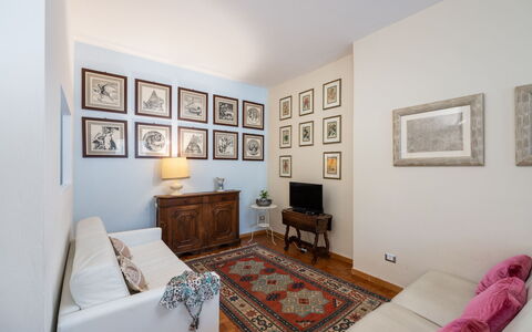 Casamia Tuscan Oasis: 4Br Panoramic Penthouse, Sky: Interior Design, Furniture, Flooring, Couch, Floor, Picture Frame, Living Room, Room, Ceiling, Lighting