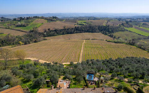 Casa Meletta: Landscape, Rural Area, Bird'S-Eye View, Land Lot, Agriculture, Aerial Photography, Plantation, Field, Plain, Chaparral
