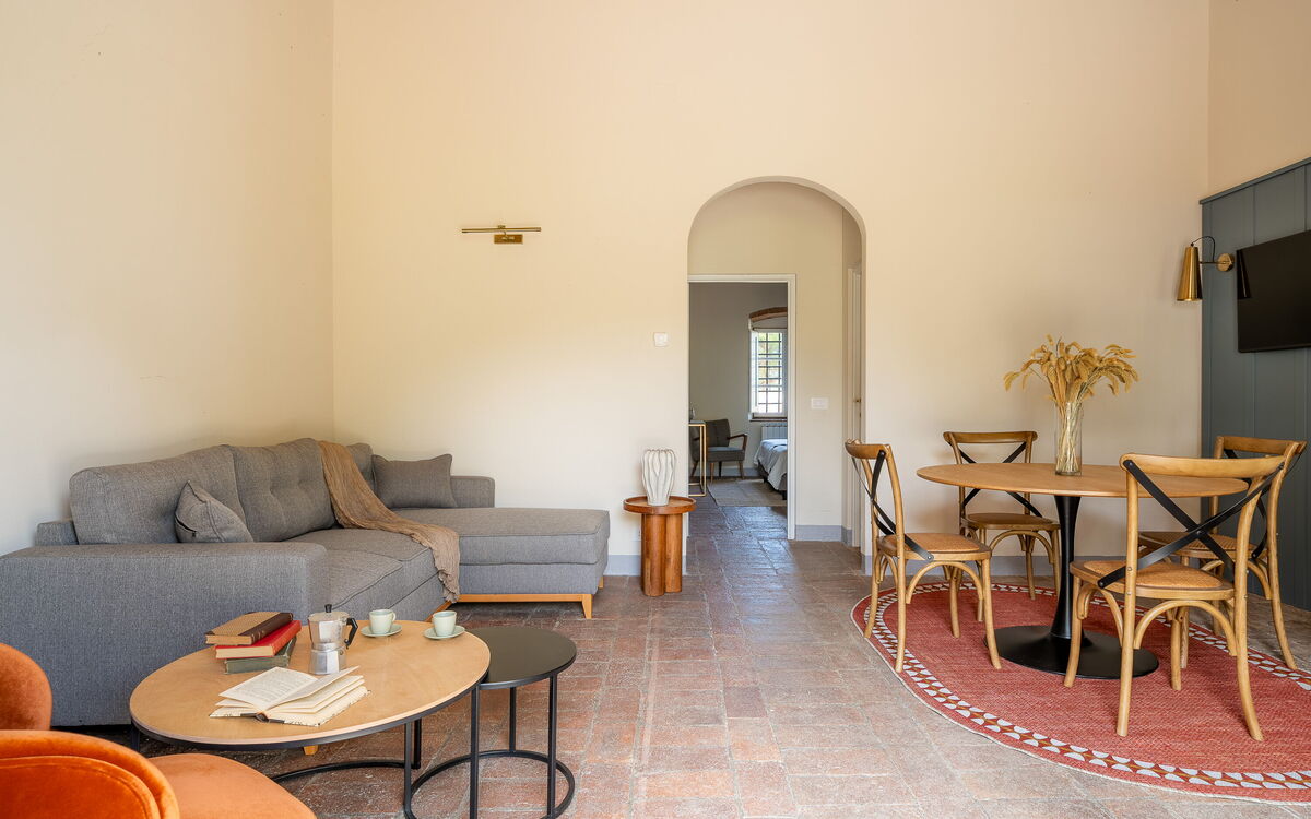 Accommodation:&nbsp;Relais Badia a Passignano - Appartamento Chardonna