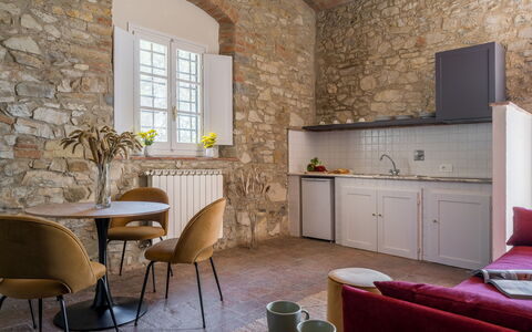 Accommodation:&nbsp;Relais Badia a Passignano - Appartamento Sauvignon