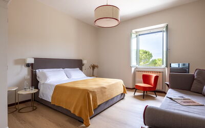 Accommodation:&nbsp;Relais Badia a Passignano - Appartamento Prosecco